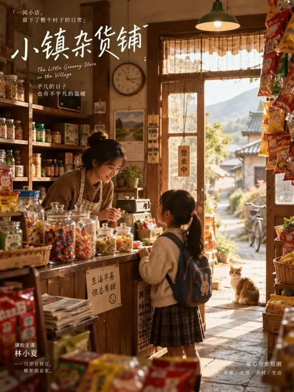 《村头小卖部》- 黄果生活喜剧短剧封面